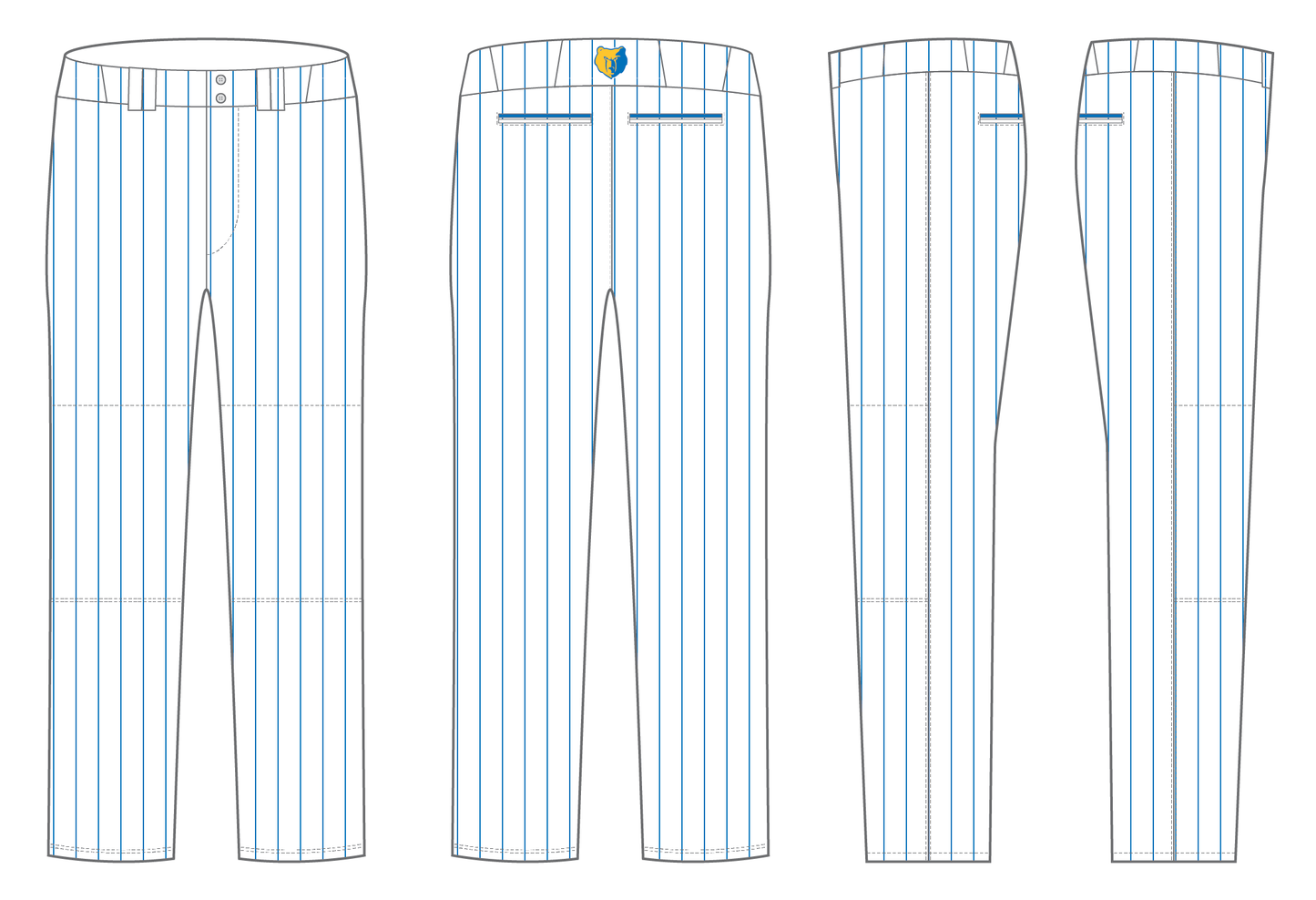 Custom Baseball Pro Full Length Pant