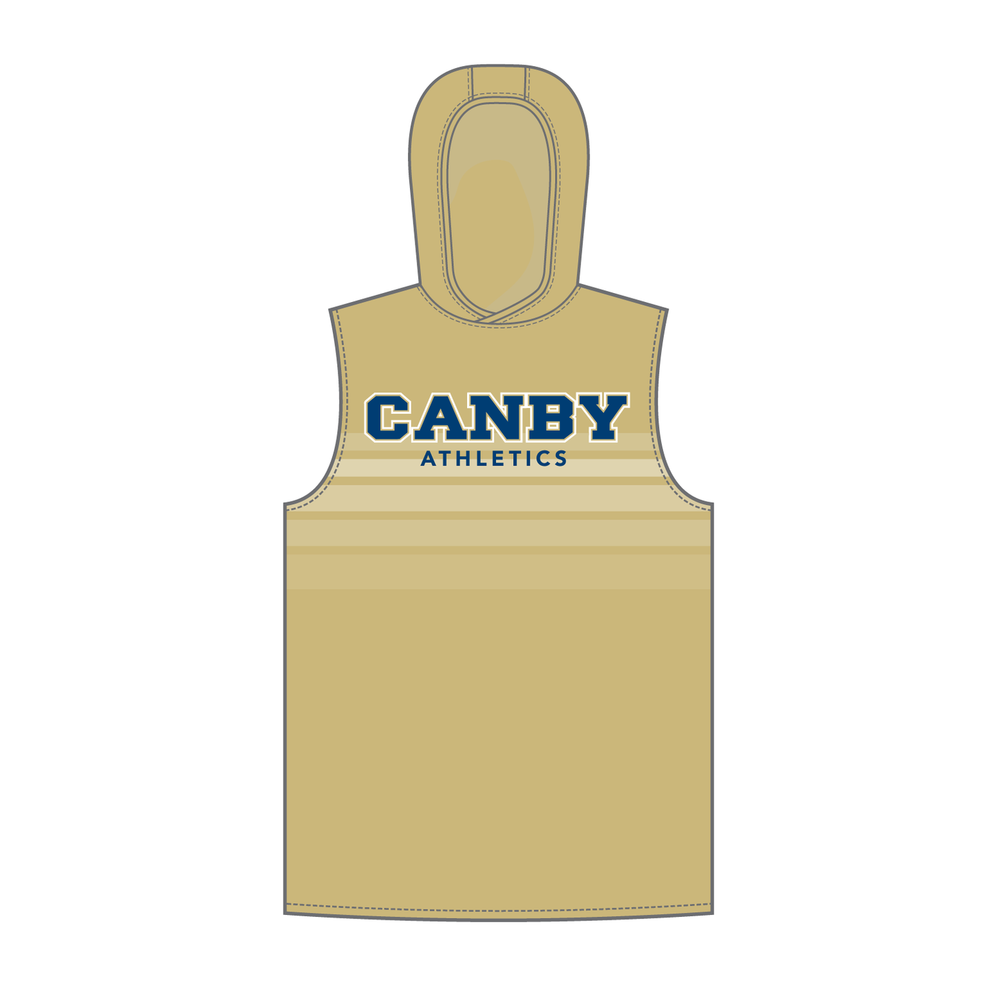 Custom Core Hooded Sleeveless Shirt