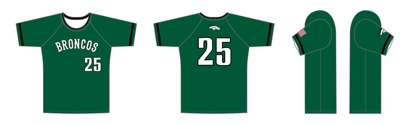 Custom Baseball Select Crewneck Raglan Jersey