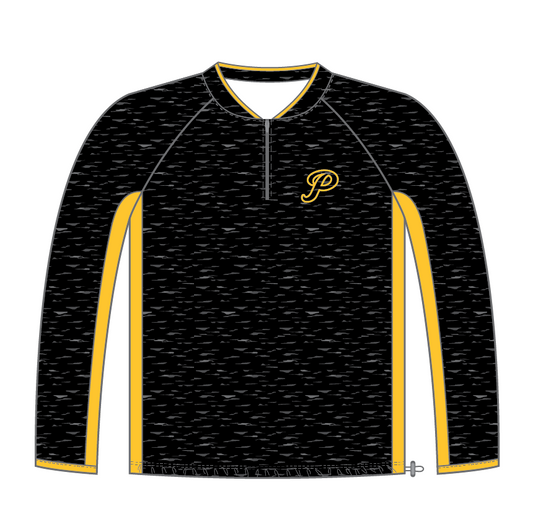 Custom Baseball Pro Raglan Long Sleeve Cage Jacket