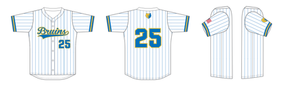 Custom Baseball Pro Full Button Set-In Jersey
