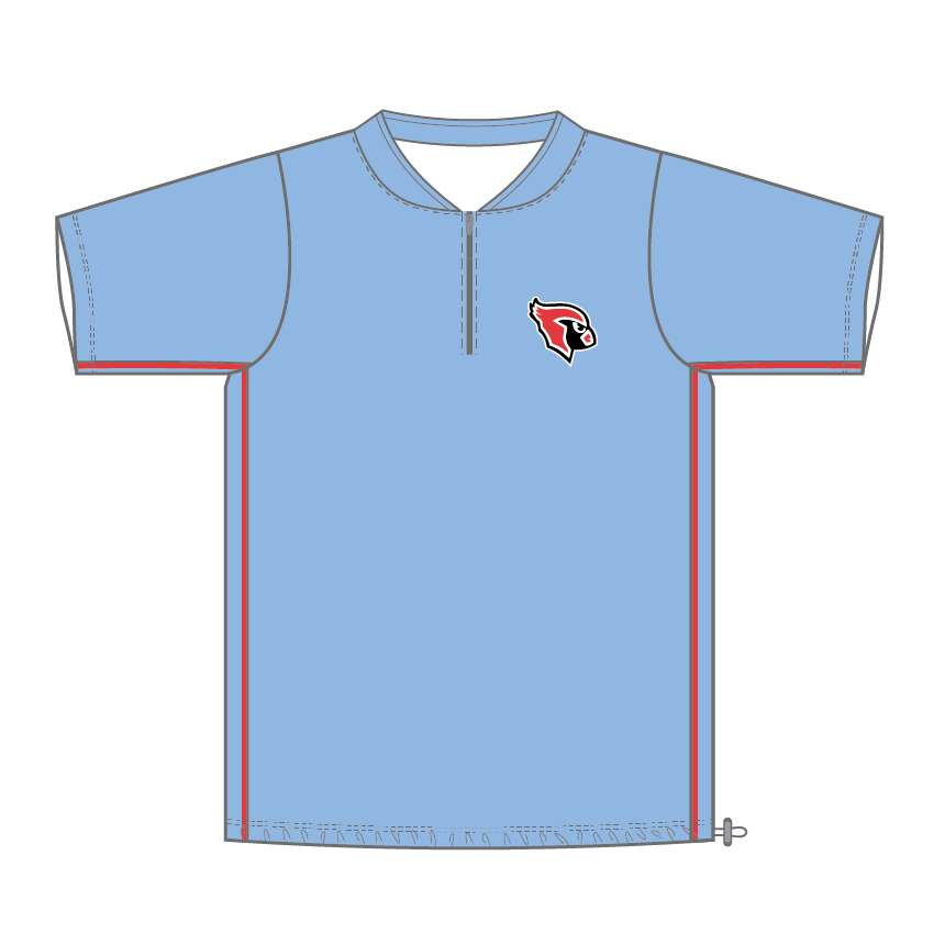Custom Baseball Pro Set-In Short Sleeve Cage Jacket