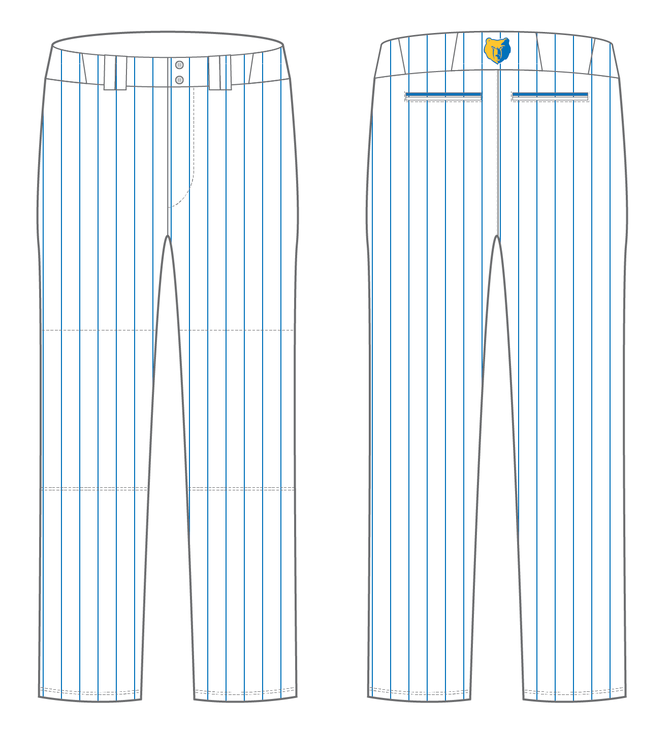 Custom Baseball Pro Full Length Pant