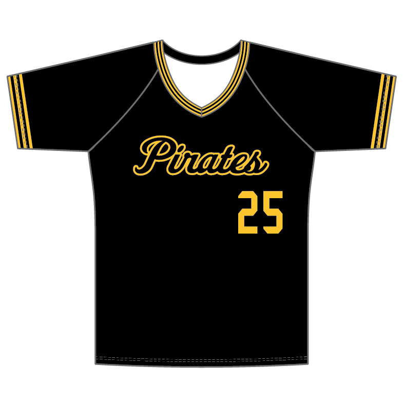 Custom Baseball Select V-Neck Raglan Jersey