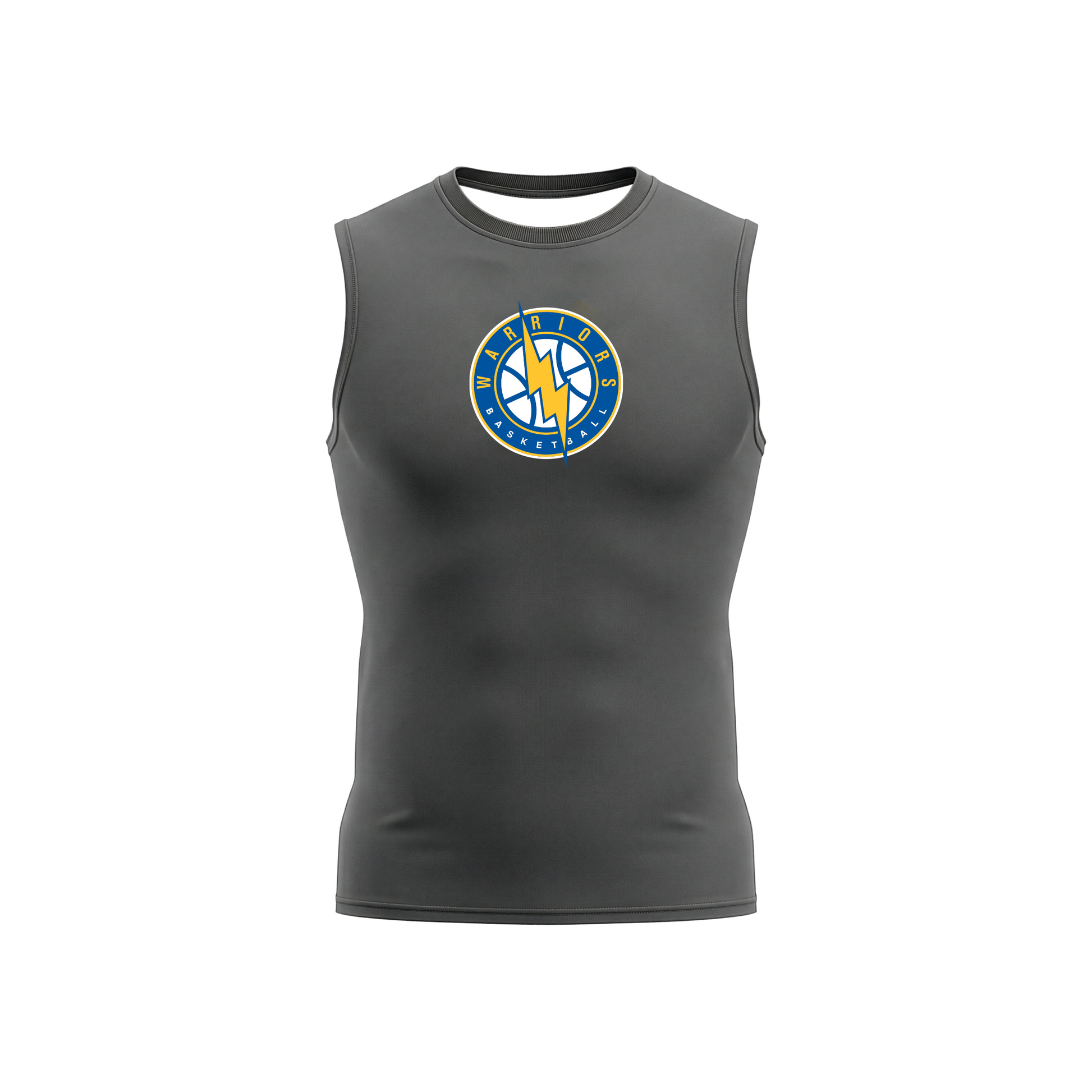 Custom Pro Sleeveless Compression Shirt Front