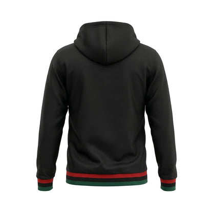 Custom Pro Full Zip Hoody Back