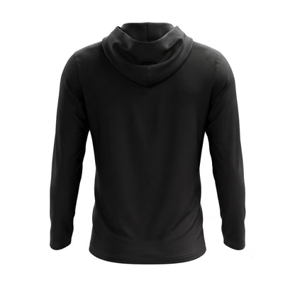 Custom Core Hooded Long Sleeve Shirt Back