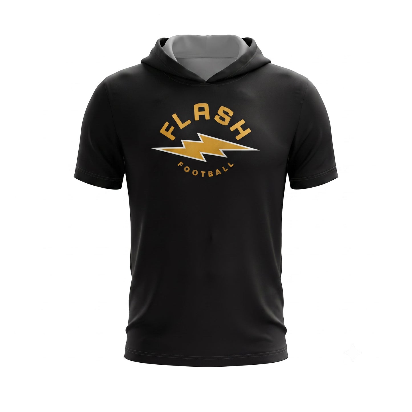 Custom Core Hooded Short Sleeve Shirt Front