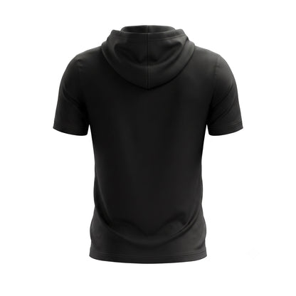 Custom Core Hooded Short Sleeve Shirt Back