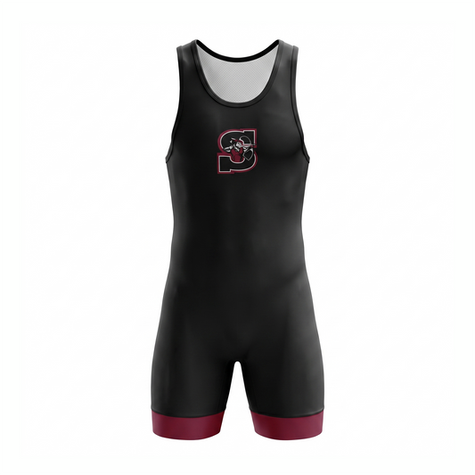 Custom Pro Wrestling Singlet Front