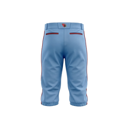Custom Baseball Pro Knicker Pant Back