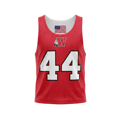 Custom Lacrosse Reversible Jersey Front