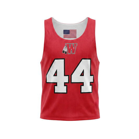 Custom Lacrosse Reversible Jersey Front