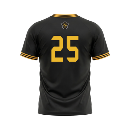 Custom Baseball Select V-Neck Raglan Jersey Back