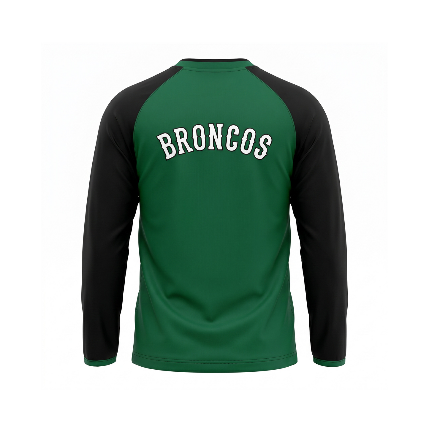 Custom Baseball Pro Set-In Long Sleeve Cage Jacket Back