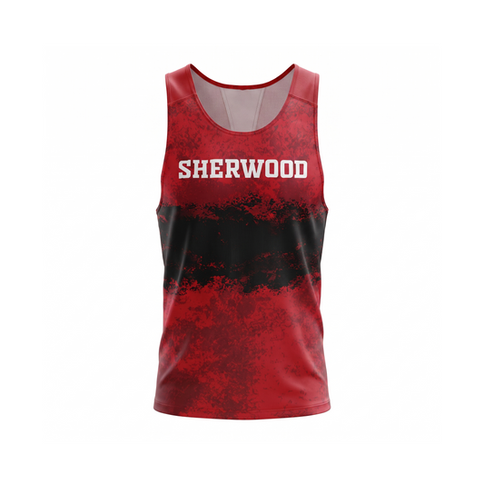 Custom Men’s Pro Running Singlet Front