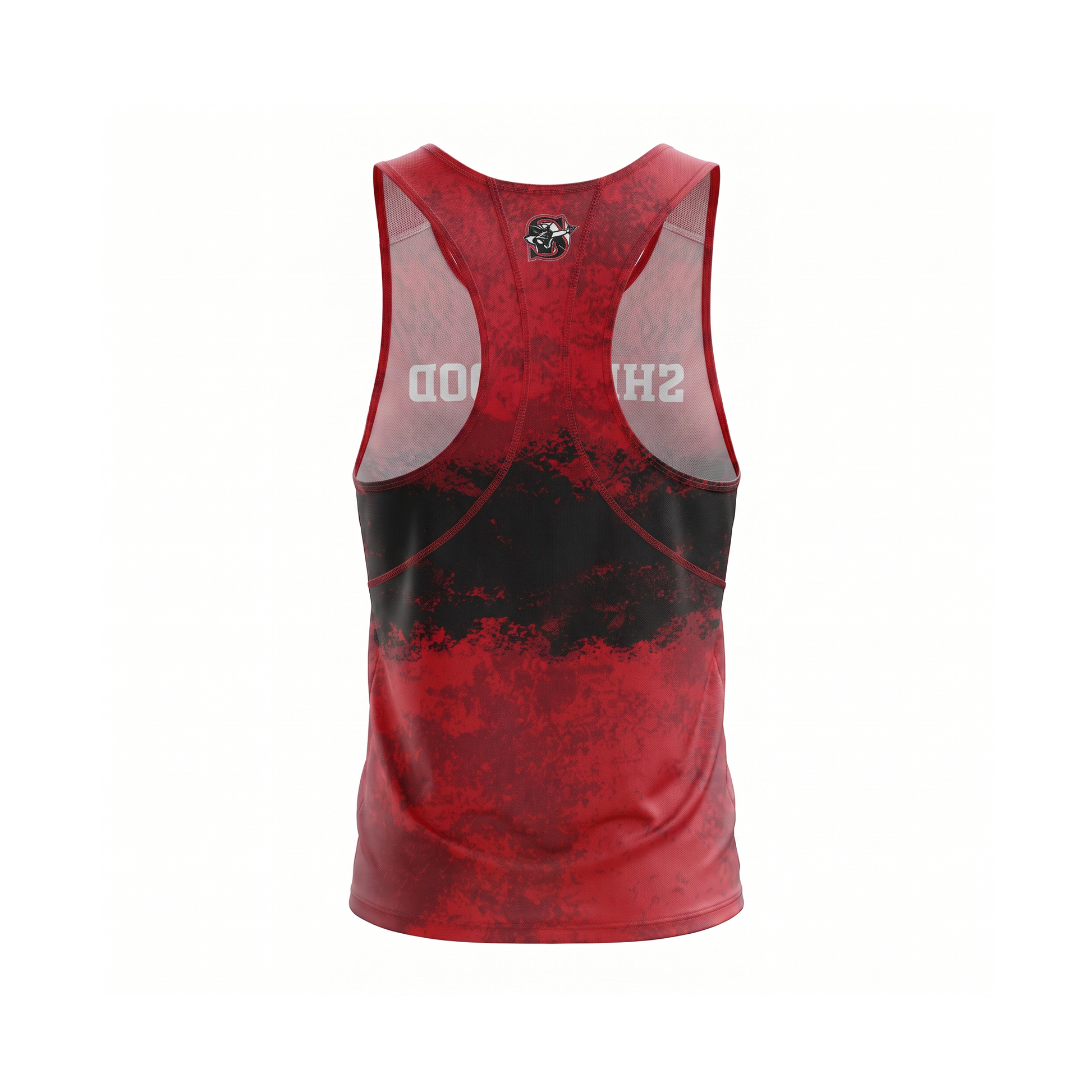Custom Men’s Pro Running Singlet Back