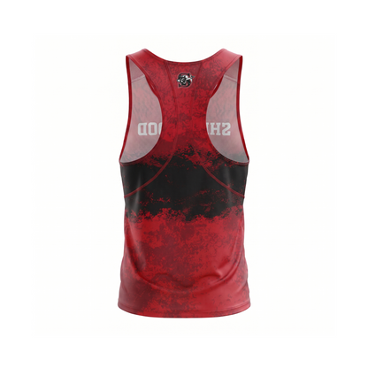 Custom Men’s Pro Running Singlet Back