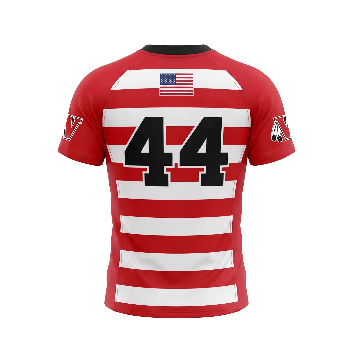 Custom Pro Rugby Jersey Back